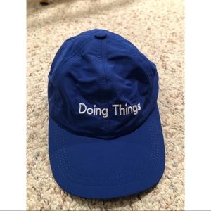 NEW Outdoor Voices Blue Doing Things Hat